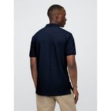 Gap Erkek Lacivert Pique Polo Yaka T-Shirt - 2XL