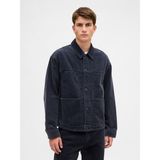 Gap Erkek Lacivert Relaxed Corduroy Ceket - 2XL