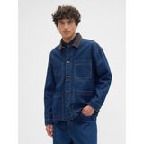 Gap Erkek Lacivert Relaxed Denim Barn Ceket - 2XL
