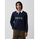 Gap Erkek Lacivert Robert Indiana 1969 Polo T-Shirt - M