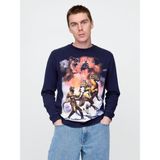 Gap Erkek Lacivert Star Wars Grafik T-Shirt - M