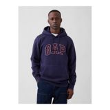 GAP Erkek Lacivert VintageSoft Relaxed Logo Sweatshirt