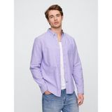 Gap Erkek Lila Standard Oxford Gömlek - XS