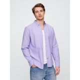Gap Erkek Lila Standard Oxford Gömlek