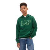 GAP Erkek Logo Kapüşonlu Kapüşonlu Sweatshirt Kapüşonlu Sweatshirt, Evergreen Glamour, XXL