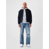 Gap Erkek Mavi %100 Organik Pamuk '90s Loose Washwell Jean Pantolon - 38 / 32