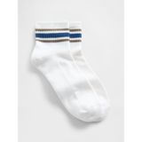 Gap Erkek Mavi Athletic Quarter Crew Çorap - S - M