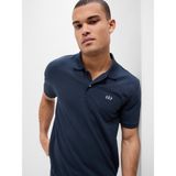Gap Erkek Mavi Gap Logo Polo Yaka 2'li T-Shirt Seti - 2XL