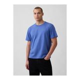 GAP Erkek Mavi Heavyweight Original T-Shirt