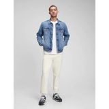 Gap Erkek Mavi Klasik İkon Denim Ceket - 2XL