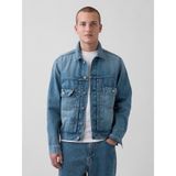 Gap Erkek Mavi Relaxed Icon Denim Ceket - S