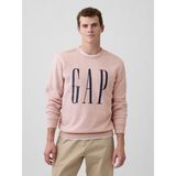 Gap Erkek Pembe Gap Logo Fleece Sweatshirt - 2XL