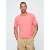 GAP Erkek Pembe Heavyweight Crop T-Shirt