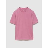 Gap Erkek Pembe Heavyweight Gap Logo Relaxed Crop T-Shirt