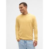 Gap Erkek Sarı Bisiklet Yaka Kazak - XS