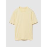 Gap Erkek Sarı Heavyweight Gap Logo Relaxed Crop T-Shirt - M
