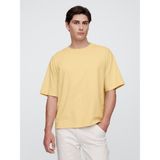 Gap Erkek Sarı VintageSoft Boxy T-Shirt - XS