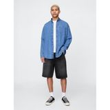 Gap Erkek Siyah 10.5" Baggy Denim Şort - 32