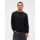 Gap Erkek Siyah Bisiklet Yaka Kazak - 2XL