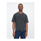 GAP Erkek Siyah Heavyweight Crop T-Shirt