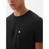 Gap Erkek Siyah Organik Pamuk Cepli T-Shirt - 2XL