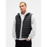Gap Erkek Siyah Recycled Puffer Şişme Yelek - 2XL