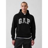 Gap Erkek Siyah Vintagesoft Arch Gap Logo Sweatshirt - 2XL