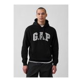 GAP Erkek Siyah VintageSoft Arch Logo Sweatshirt
