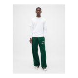 GAP Erkek Yeşil VintageSoft Logo Baggy Eşofman Altı