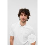 GAP F-LOGO PK POLO Beyaz Erkek Kısa Kol T-Shirt