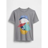 Gap Gri Erkek Çocuk Baskılı T-Shirt 885165008