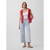 Gap Kadın Açık Mavi High Rise Stride Wide-Leg Ankle Jean Pantolon - 28/REG