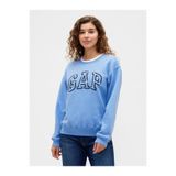 GAP Kadın Açık Mavi Logo Sweatshirt