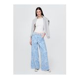 GAP Kadın Açık Mavi Mid Rise UltraSoft Baggy Jean Pantolon