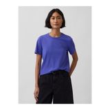 GAP Kadın Açık Mavi Organik Pamuk VintageSoft T-Shirt