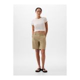 GAP Kadın Bej Downtown Khaki Bermuda Şort