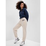 Gap Kadın Bej Gap Logo Jogger Fleece Eşofman Altı - S