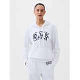 Gap Kadın Beyaz Gap Logo Havlu Kumaş Sweatshirt - XS