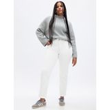 Gap Kadın Beyaz Mid Rise Girlfriend Jean Pantolon - 25/REG