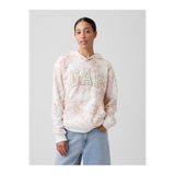 GAP Kadın Beyaz Relaxed Logo Sweatshirt