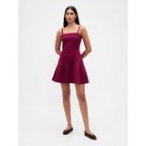 Gap Kadın Bordo Denim Mini Elbise - XL