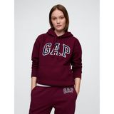 Gap Kadın Bordo Gap Logo Fleece Sweatshirt - 2XS