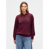 Gap Kadın Bordo Gap Logo Fleece Sweatshirt - XL