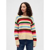 Gap Kadın Çok Renkli Cashsoft Relaxed Bisiklet Yaka Tunik Kazak - XS