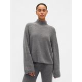 Gap Kadın Gri Cashsoft Shaker Örgü Turtleneck Kazak - M