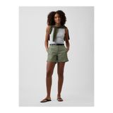 GAP Kadın Haki 5" Mid Rise Downtown Khaki Şort