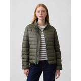 Gap Kadın Haki Relaxed Puffer Şişme Mont - Yeşil - XS