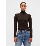 Gap Kadın Kahverengi Cashsoft Stretch Turtleneck Kazak - M