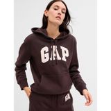 Gap Kadın Kahverengi Gap Logo Fleece Sweatshirt