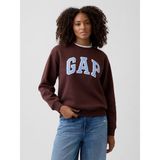 Gap Kadın Kahverengi Gap Logo Sweatshirt